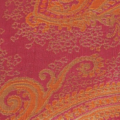 MaroonPaisley  Silk Blend Print