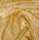 Orange Fortuny Style Velvet