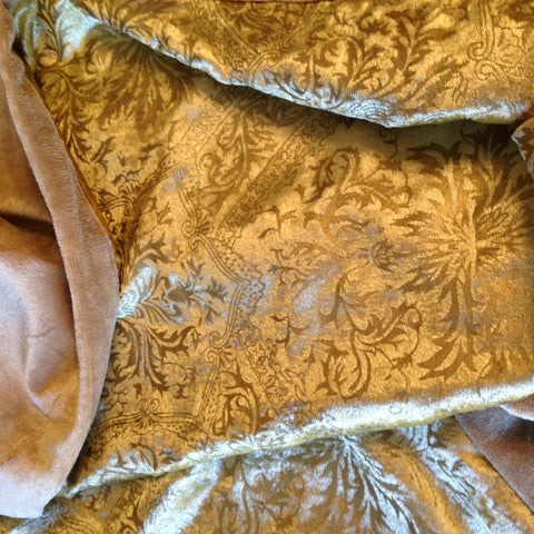 Gold Fortuny Throw