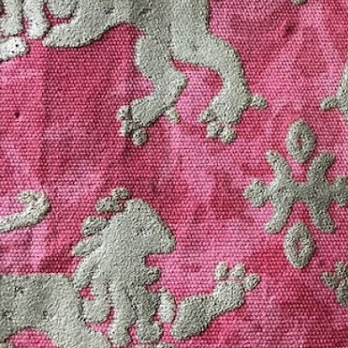 Fortuny Style Lion  Pink