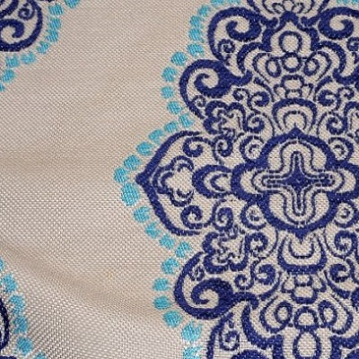 Damask in Blue/Turquoise