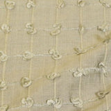 Antique Gold Knotted Check Silk