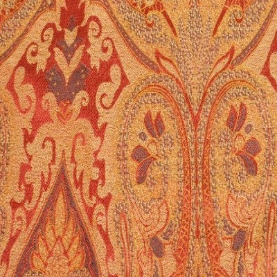 Red Wool Paisley