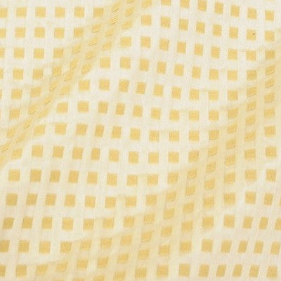 Puffed Gold/White Silk