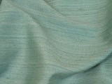 Green/Blue Textured 100% Silk